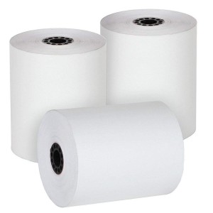 Plain Thermal Printer Rolls, Less than 80 gsm