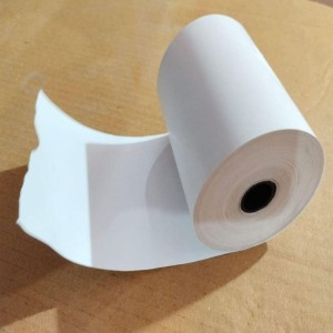 Plain Wood Pulp White Paper Roll, Tissue paper roll type