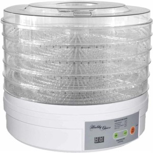 Plastic Vegetable Dehydrator Machine, White & black