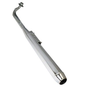 Polished Bike Silencer