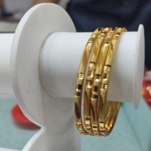 Polished Brass Bangles