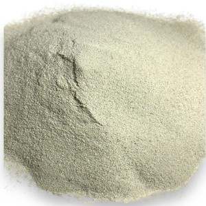 Polished finish silica sand, glossy texture