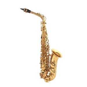 Polished Gold Saxophone