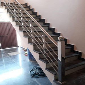 Polished Staircase Railing