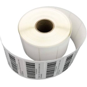 Polypropylene Barcode Labels, Permanent adhesive