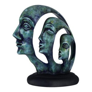 Polyresin Abstract Statue