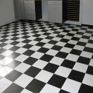 Porcelain Chequered Tiles