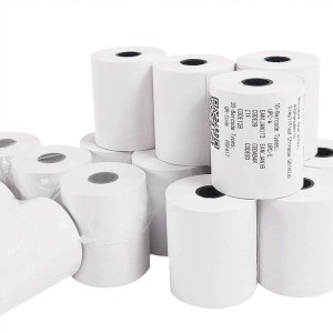 Pos Machine Paper Rolls, White color, 300 grams