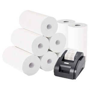 Pos Printer Paper, 57mm x 40mm, plain white