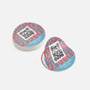 Pre-Printed QR Code Stickers, Usage Marketing