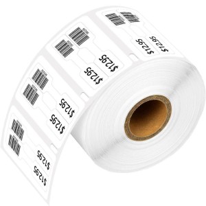 Price Tag Barcode Roll, Easy to apply and remove