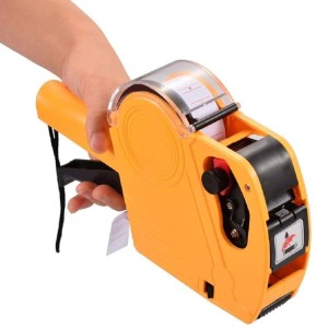 Price Tag Hand Gun, Ink roller with a single line