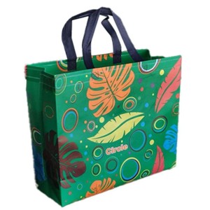 Printed Non Woven Box Bag, Embossing surface handling