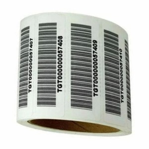 Printed Paper Barcode Labels, Barcode printing usage