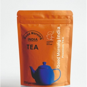 Printed Zipper Tea Pouch