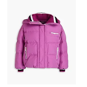 Purple Hooded Jackets