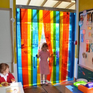 Pvc Multicolor Curtains