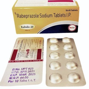 Rabeprazole Tablets 20 mg, Gastric acid suppression