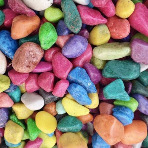 Rainbow Pebbles Stones