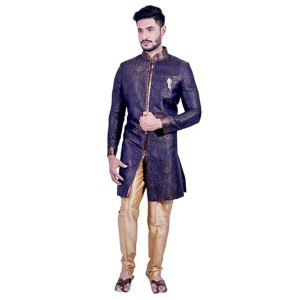 Rayon Embroidered Sherwani