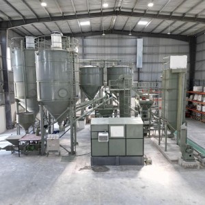 Ready Mix Dry Mortar Plant, Pre-packed batch process