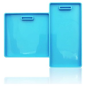 Rectangle Silicone Badges