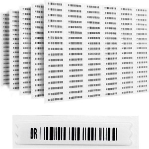 Rectangular Security Barcode Labels, Supermarket use