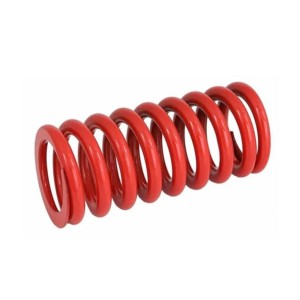 Red Helical Coil Spring, Customized size, mild steel