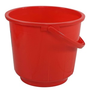 Red Plastic Bucket