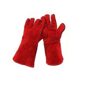 Red Welding Hand Glove