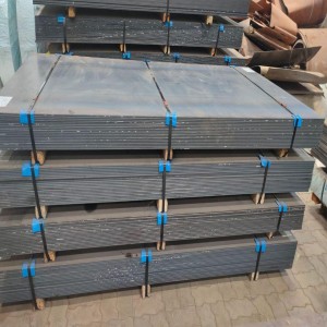 Ribbed MS Plate, Raised patterns feature type