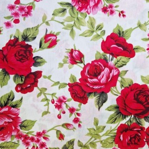 Rose Printed fabric
