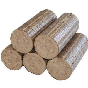 Round Biomass Briquette