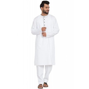 Round Kurta Pyjama Set