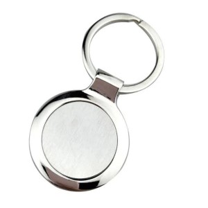 Round Metal Keyring