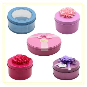 round plastic sweet box, Small Containers, Color