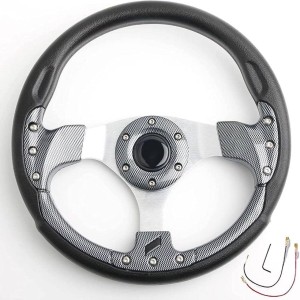Round Steering Wheel, Three spoke design, car use
