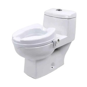 Round Toilet Seat, Heavy duty molded plastic material