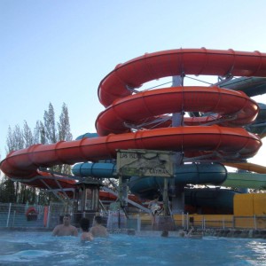 Round Water Slide