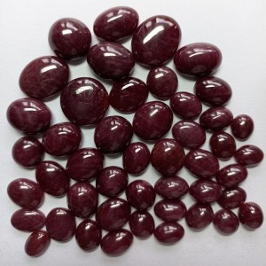 Ruby Cabochons Stone