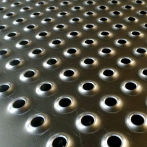Safety Grate SS Perforated Sheet, Non-slip surface