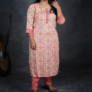Satin Cotton Kurti