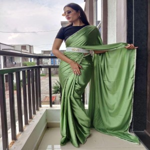 Satin Silk Saree