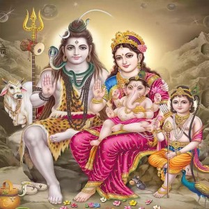 Shiva Family Poster