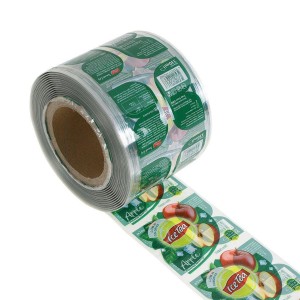 Shrink Sleeves Roll Label, Continuous wrap format