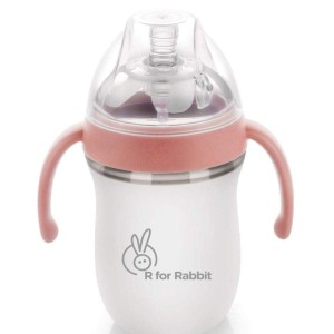 Silicone Feeding Bottle, 360° gravity ball, bpa free