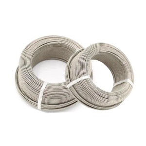 Silver Fiberglass Cable