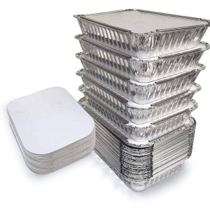 Silver Foil Container