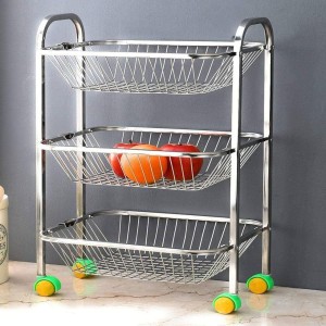Silver Kitchen Trolley