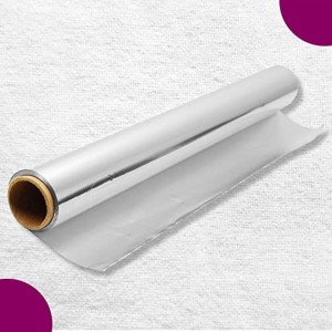 Silver Metal Foil Paper Roll, Application, Food grade